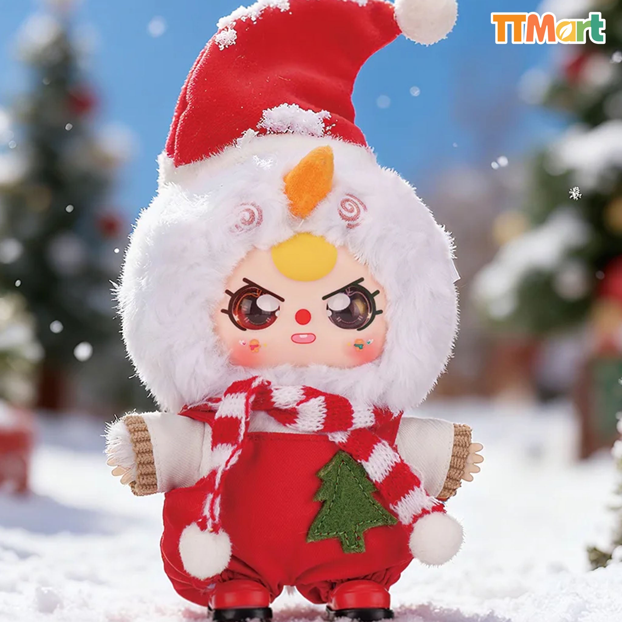 新品未開封　BABYL MERRY BABY CHRISTMAS　T Baby Three Merry Christmas Plush Series Blind Box