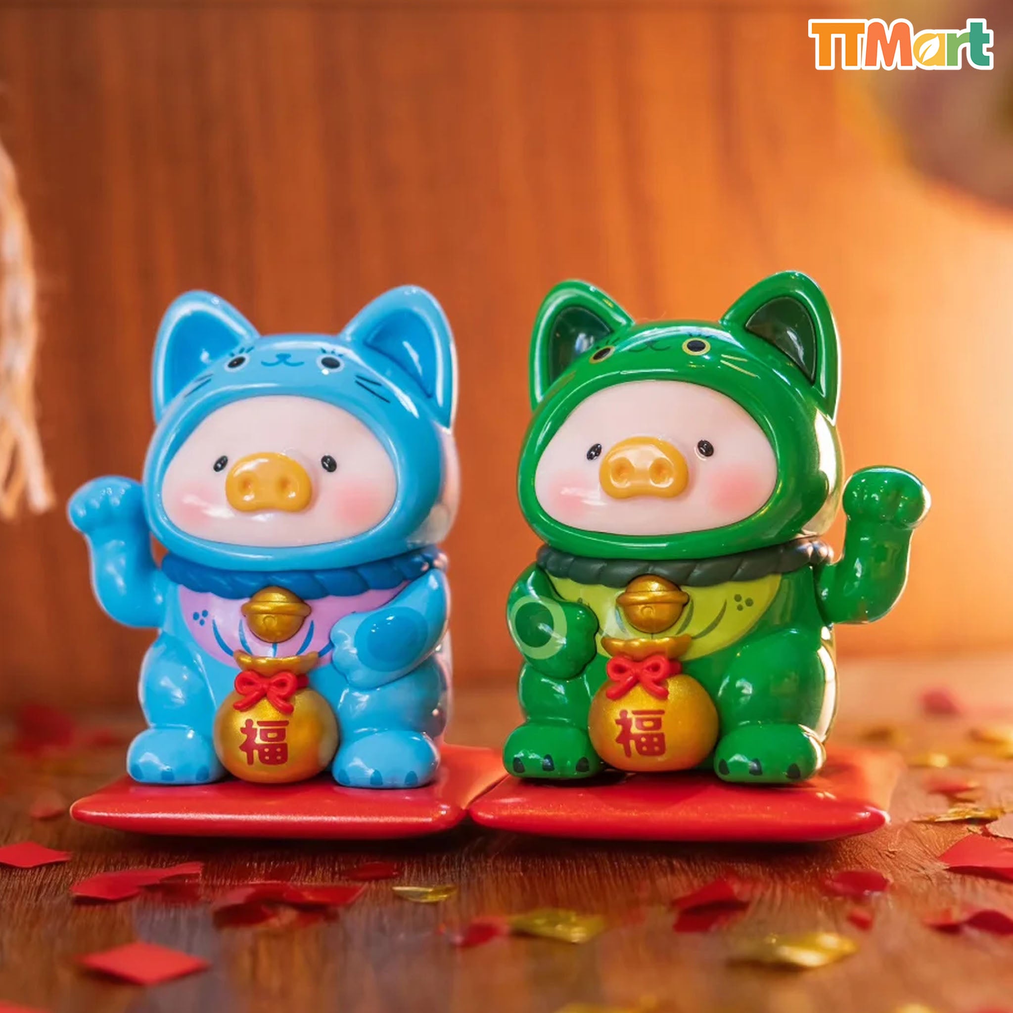 LULU THE PIGGY Lucky Cat Series Blind Box