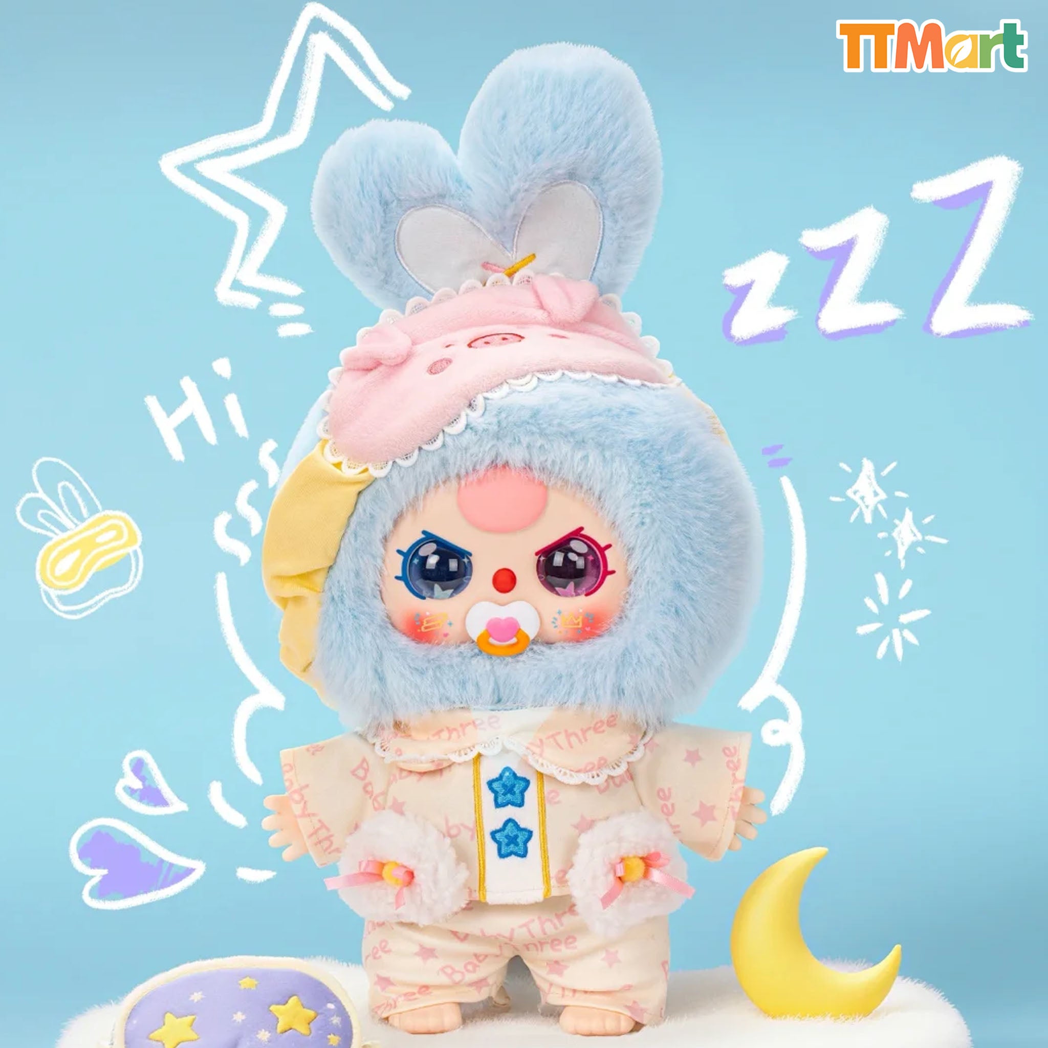 Baby Three V5 400% Sweet Dreams Plush Blind Box