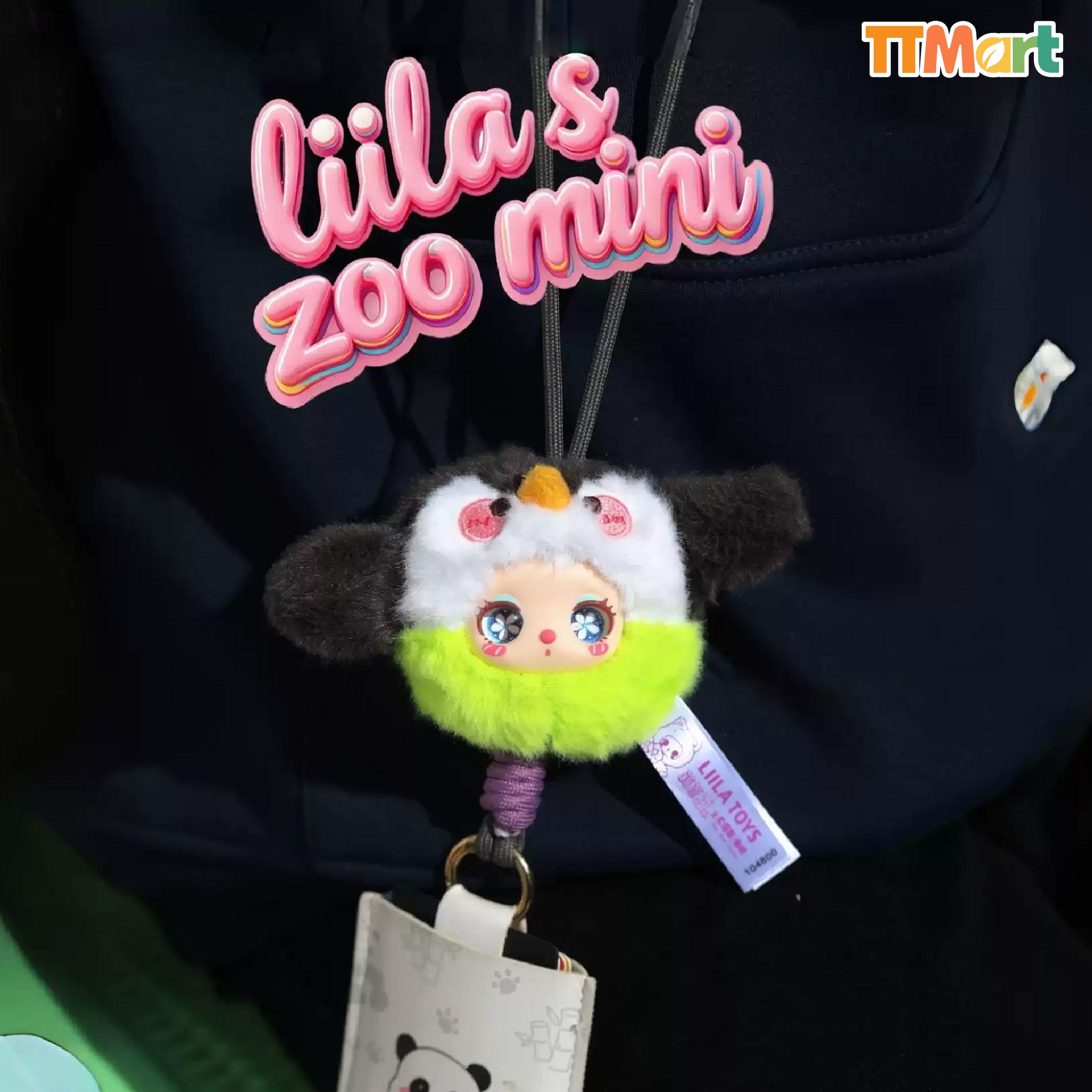 LIILA'S ZOO Mini Plush Lanyard Series Blind Box