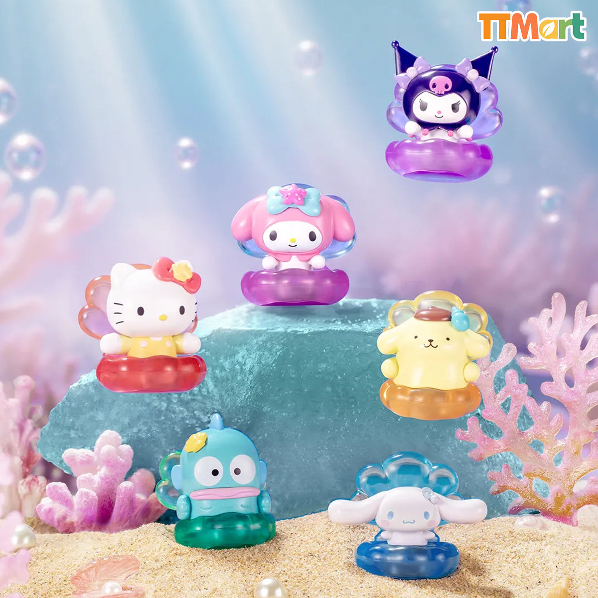San Rio Ds Shell SANRIO Shiny Shell Bean Series Blind Bag