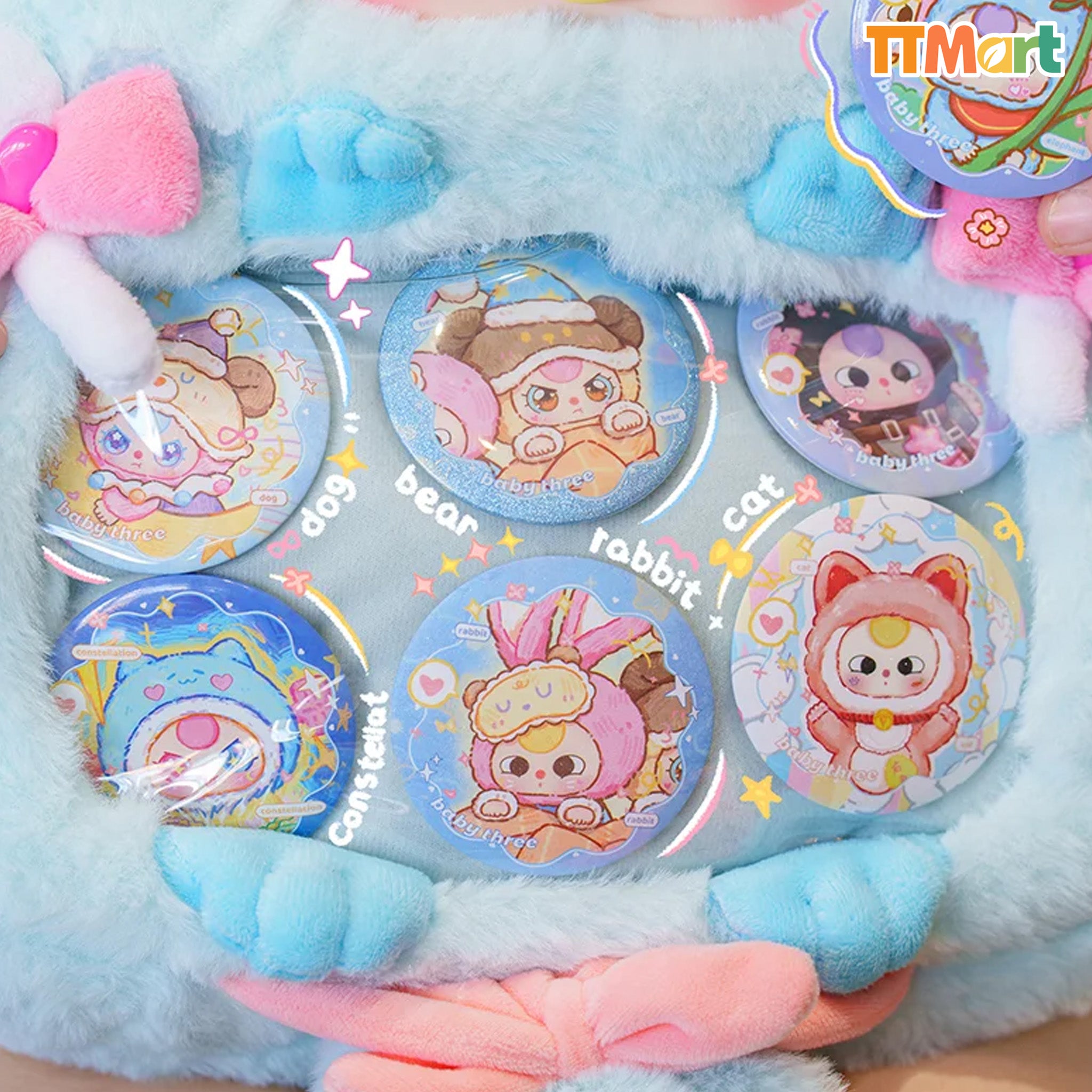 Baby Three Cute And Adorable Badge Blind Bag