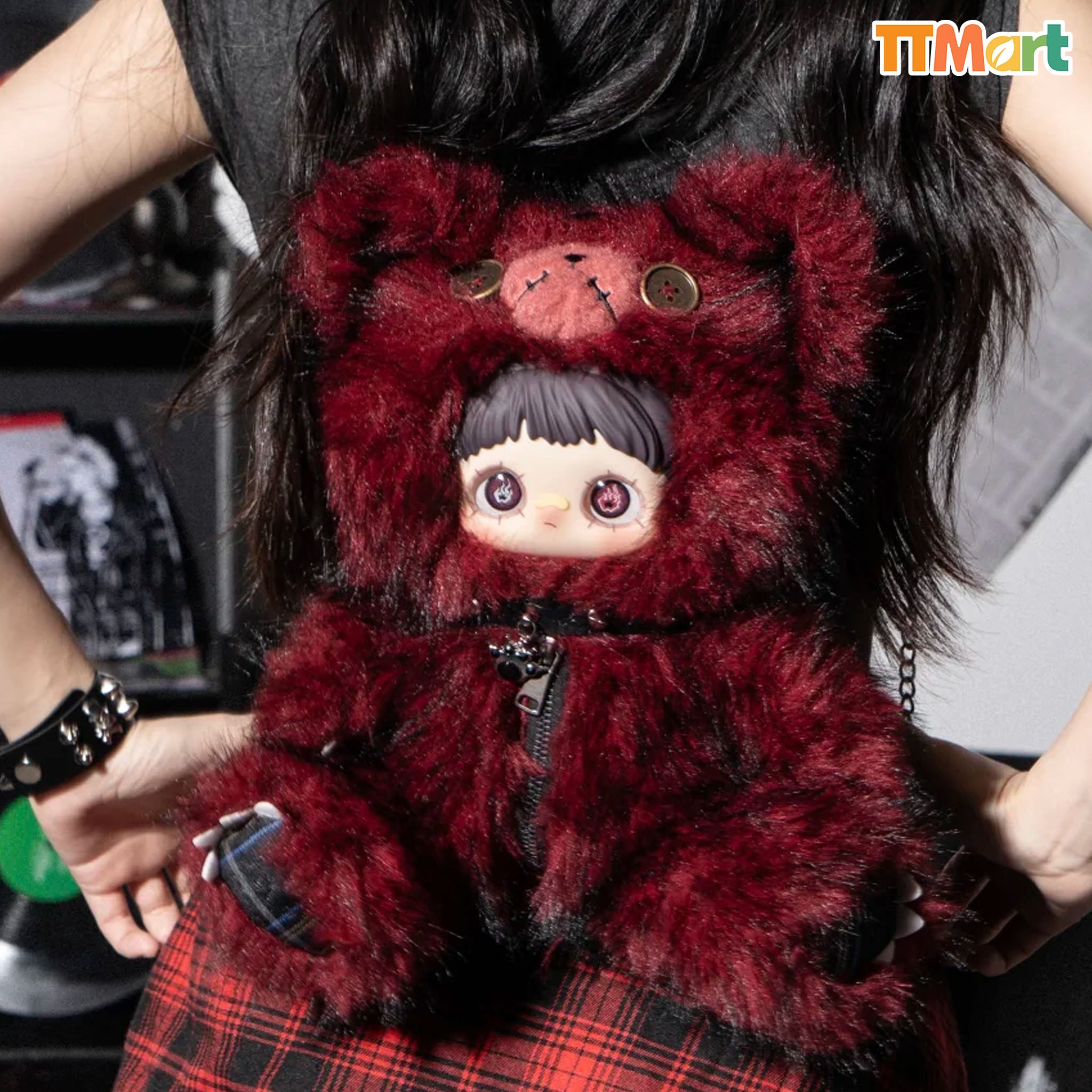 MAYMEI 400% Rebel Doll Backpack Series Plush Blind Box