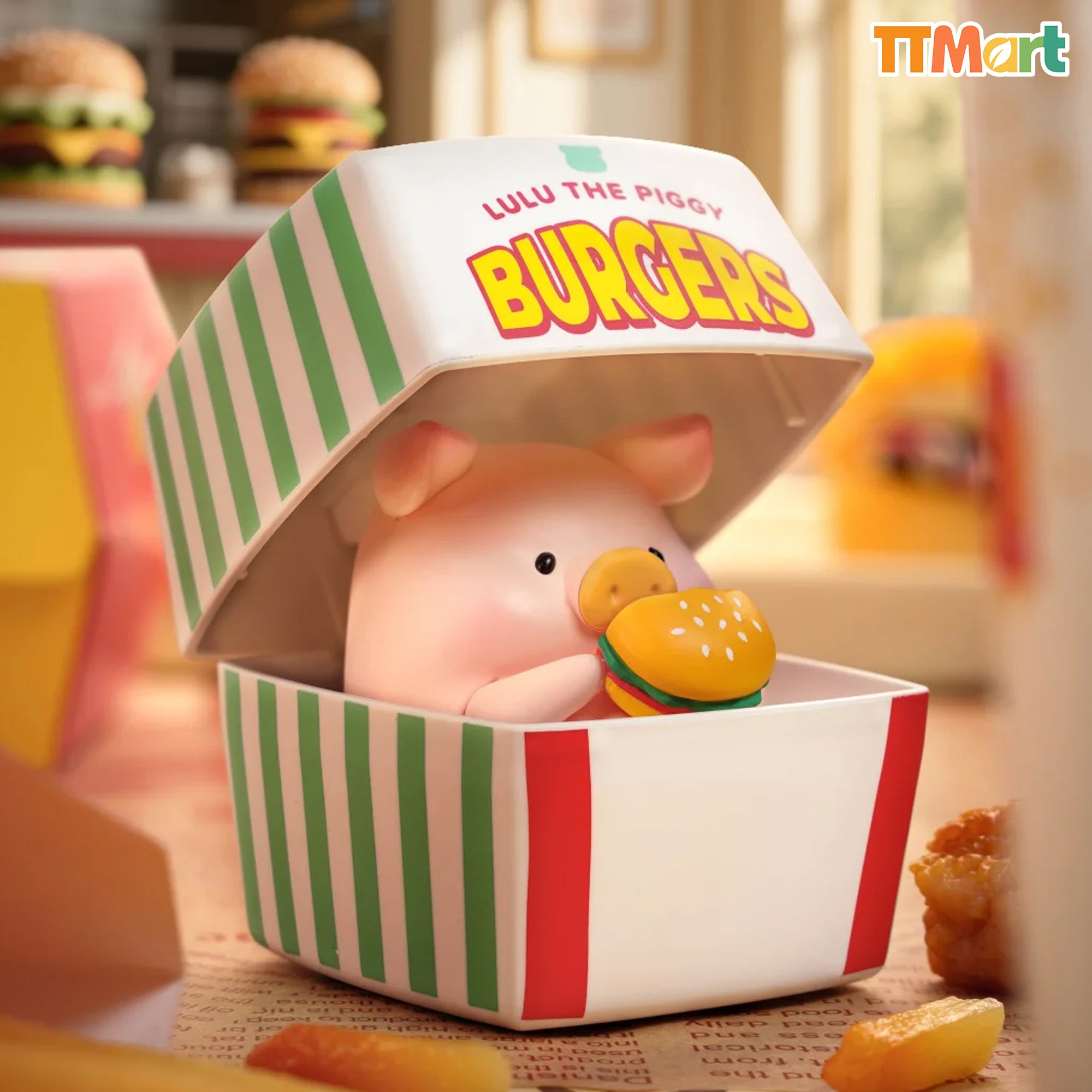 LULU THE PIGGY Love Burger Series Blind Box