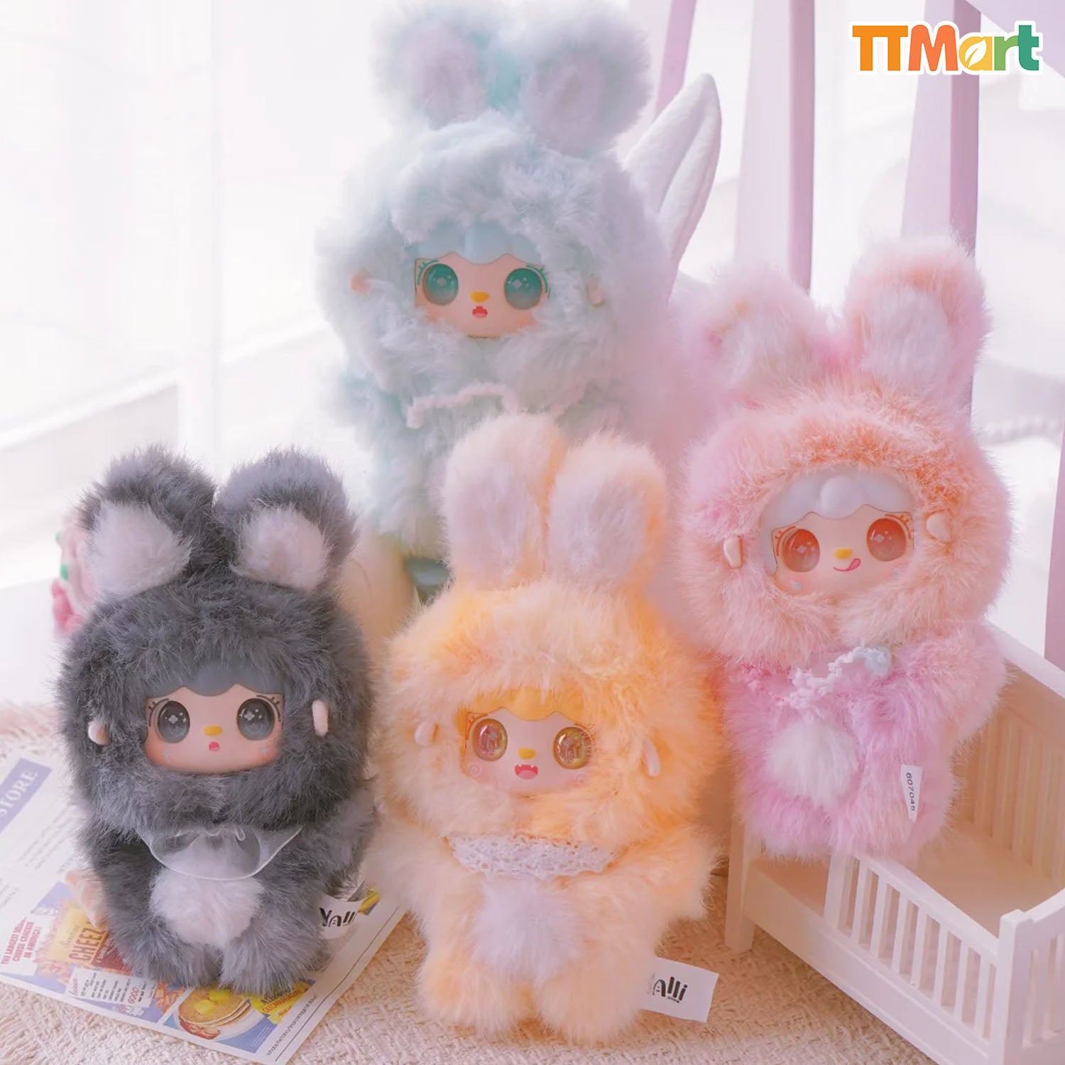 YOOKI Hopping Bunny Plush Series Blind Box