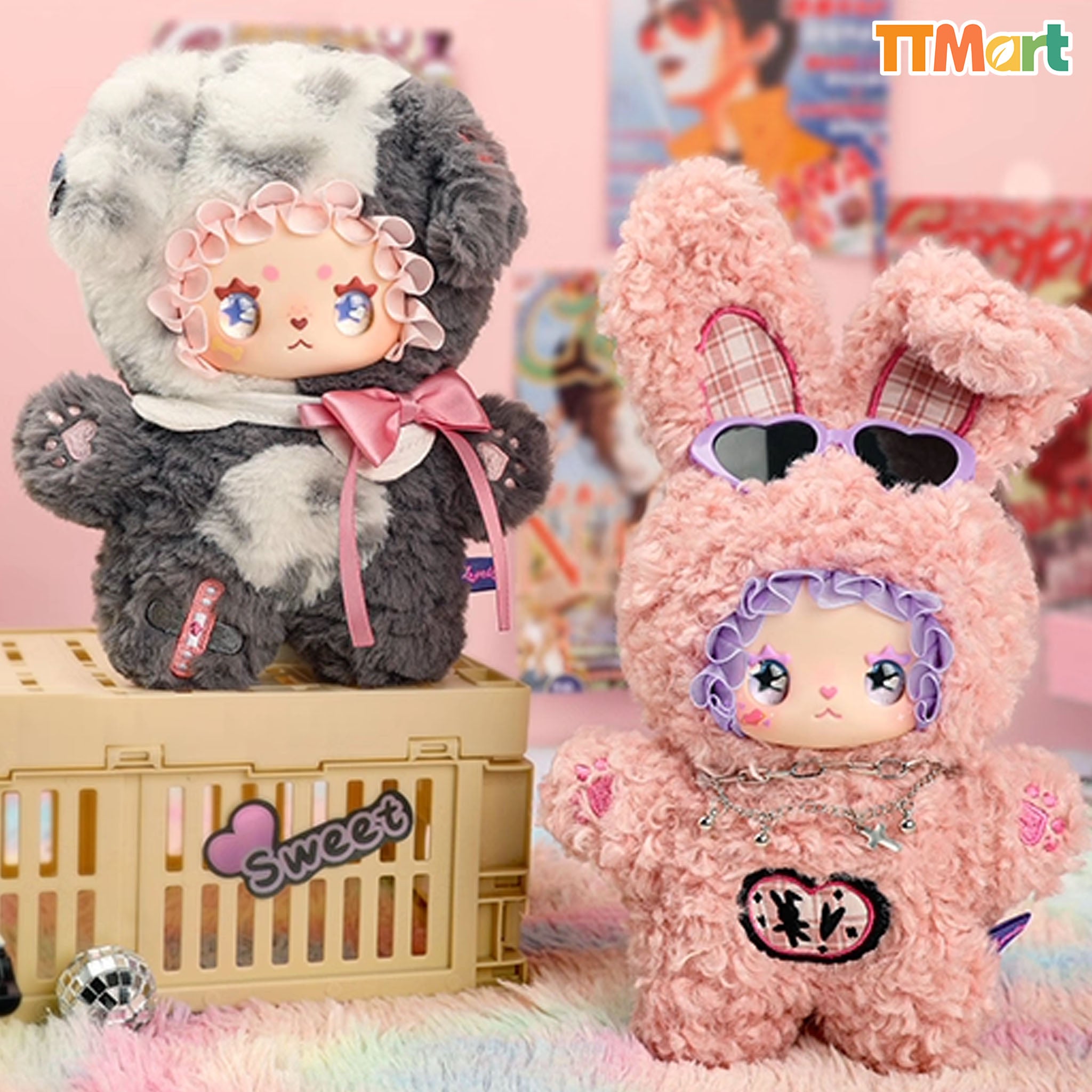 LOVELY EMMA Punk Era Series Plush Blind Box