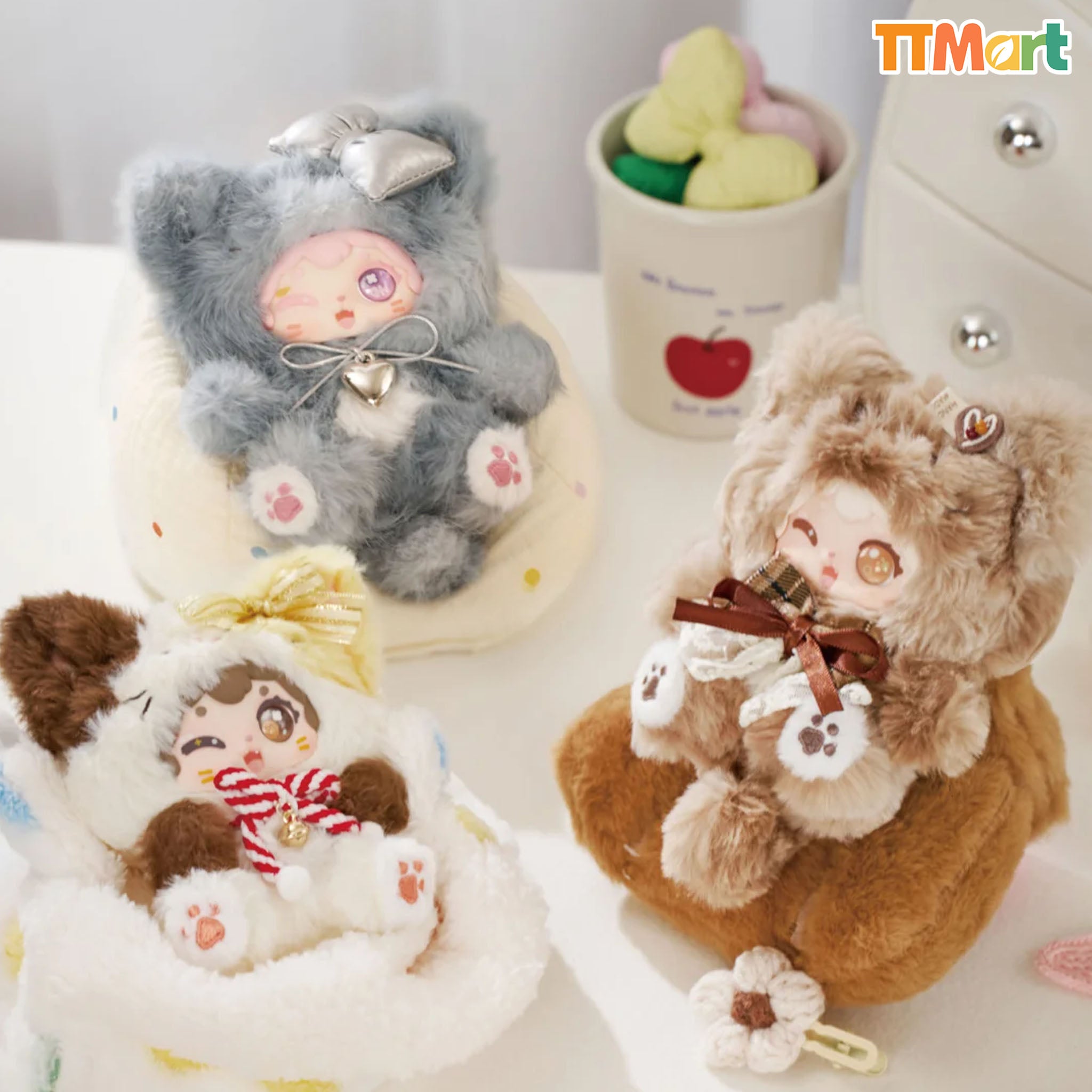 NINIPOKA Fluffy Collection Series Plush Blind Box