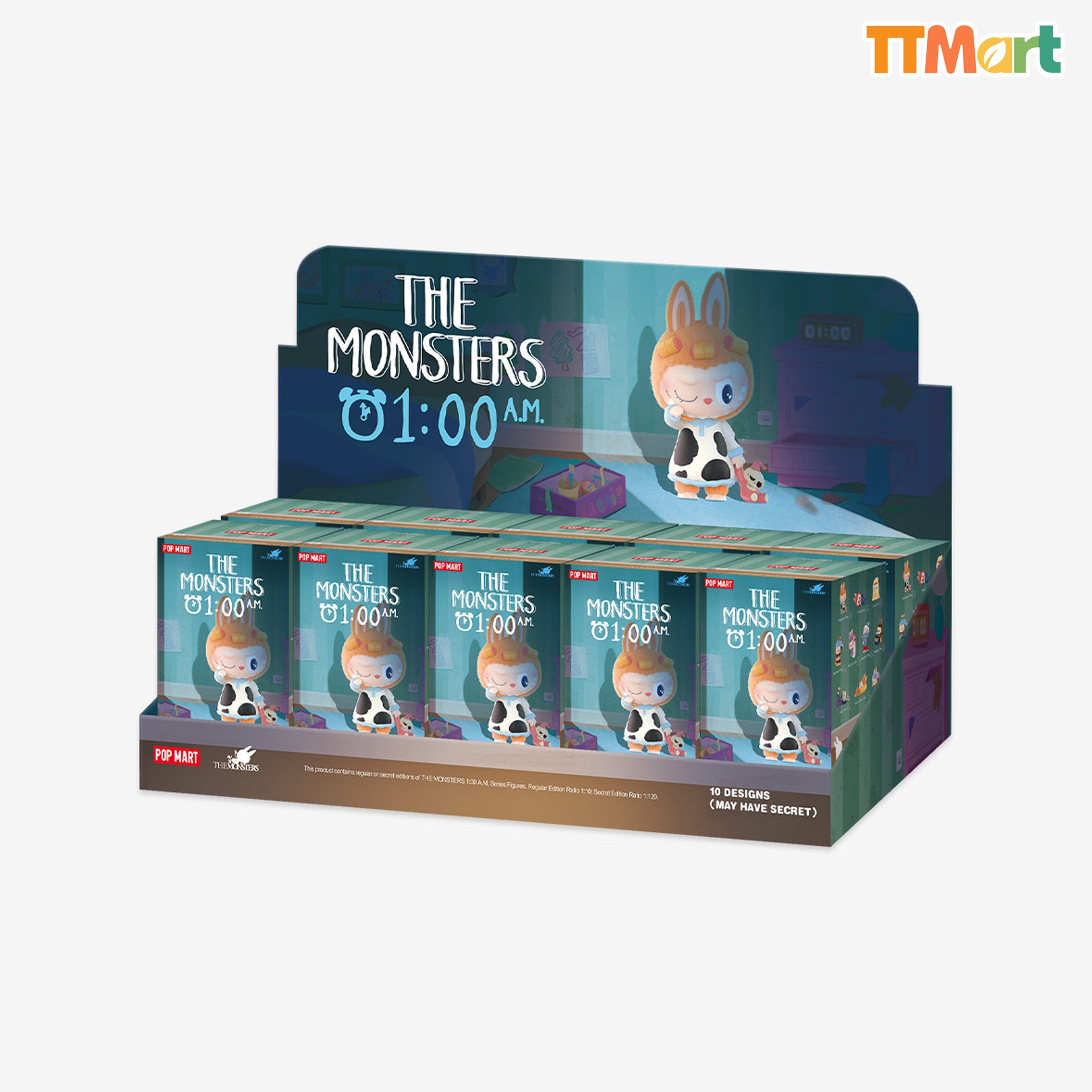 「明日発送」THE MONSTERS 1:00 A.M. シュリンク付き THE MONSTERS LABUBU 1:00 A.M. Series Figure Blind Box