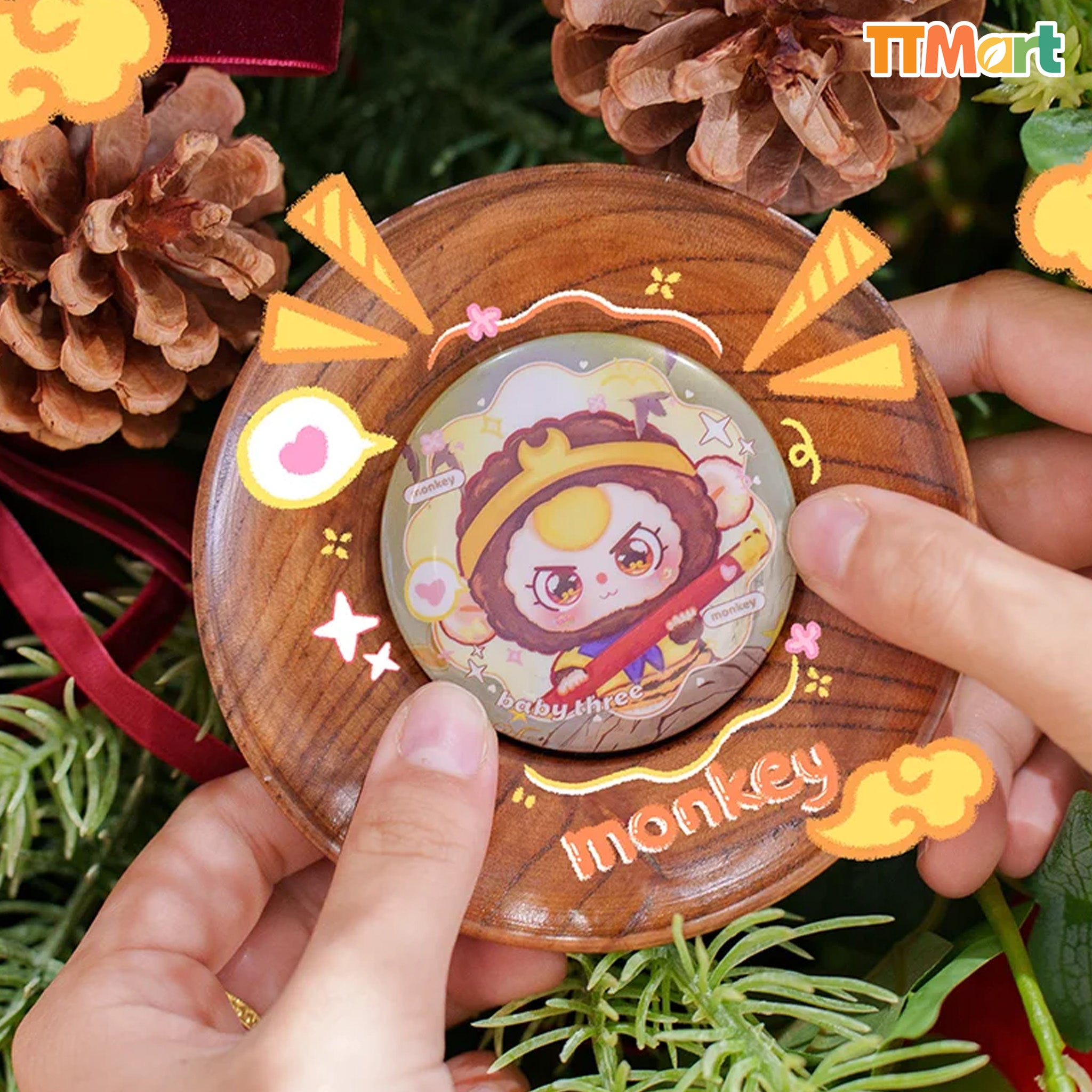 Baby Three Cute And Adorable Badge Blind Bag