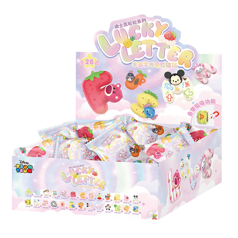 【MEE】TSUM TSUM Lucky Letter Fridge Magnet Mini Blind Bag