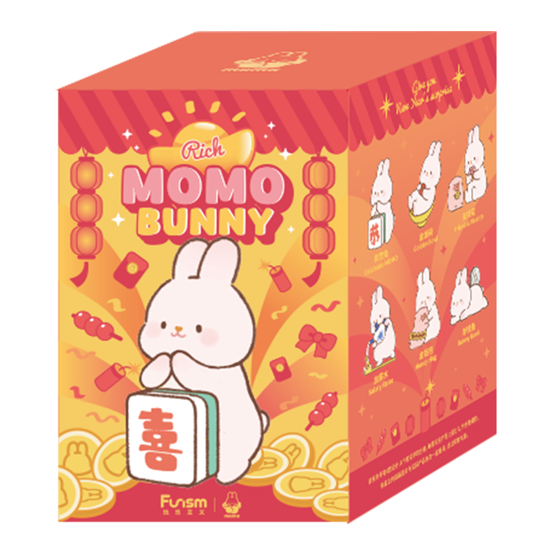 MOMO BUNNY Rich Series Blind Box