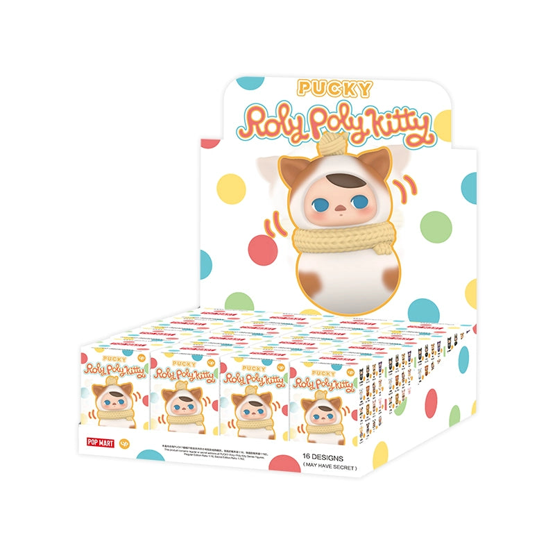 PUCKY Roly Poly Kitty Series Figure Blind Box