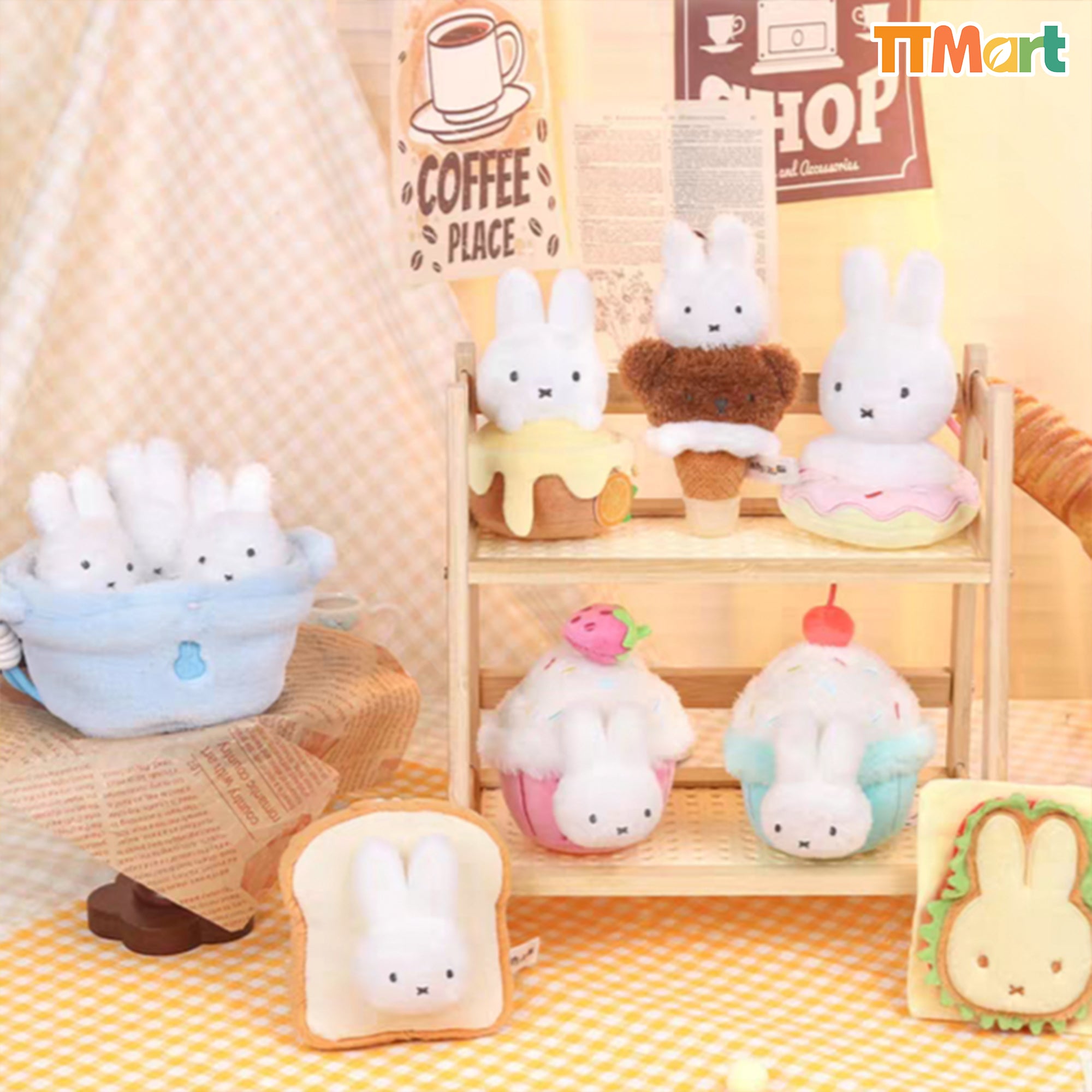 MIFFY Bakery Plush Series Blind Box