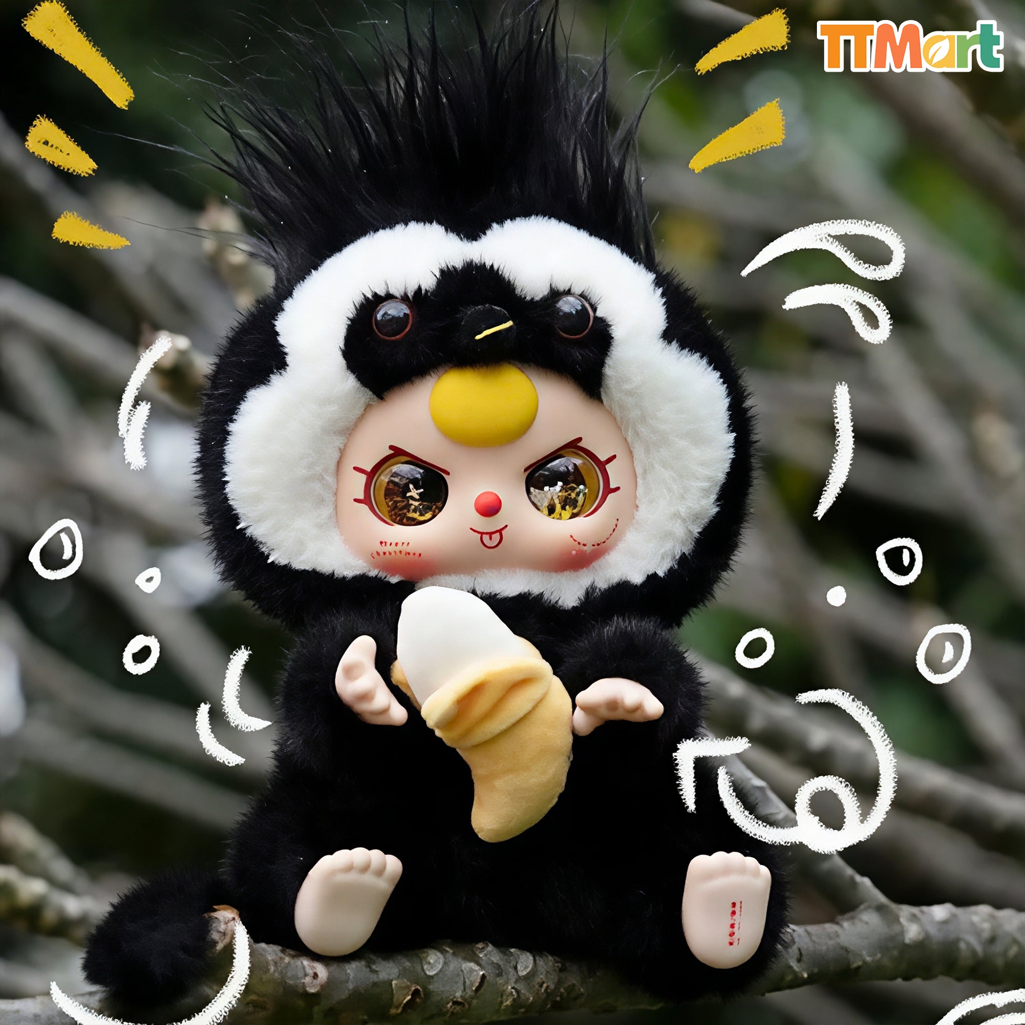 Baby Three 400% Big Plush Animal Series Blind Box V2
