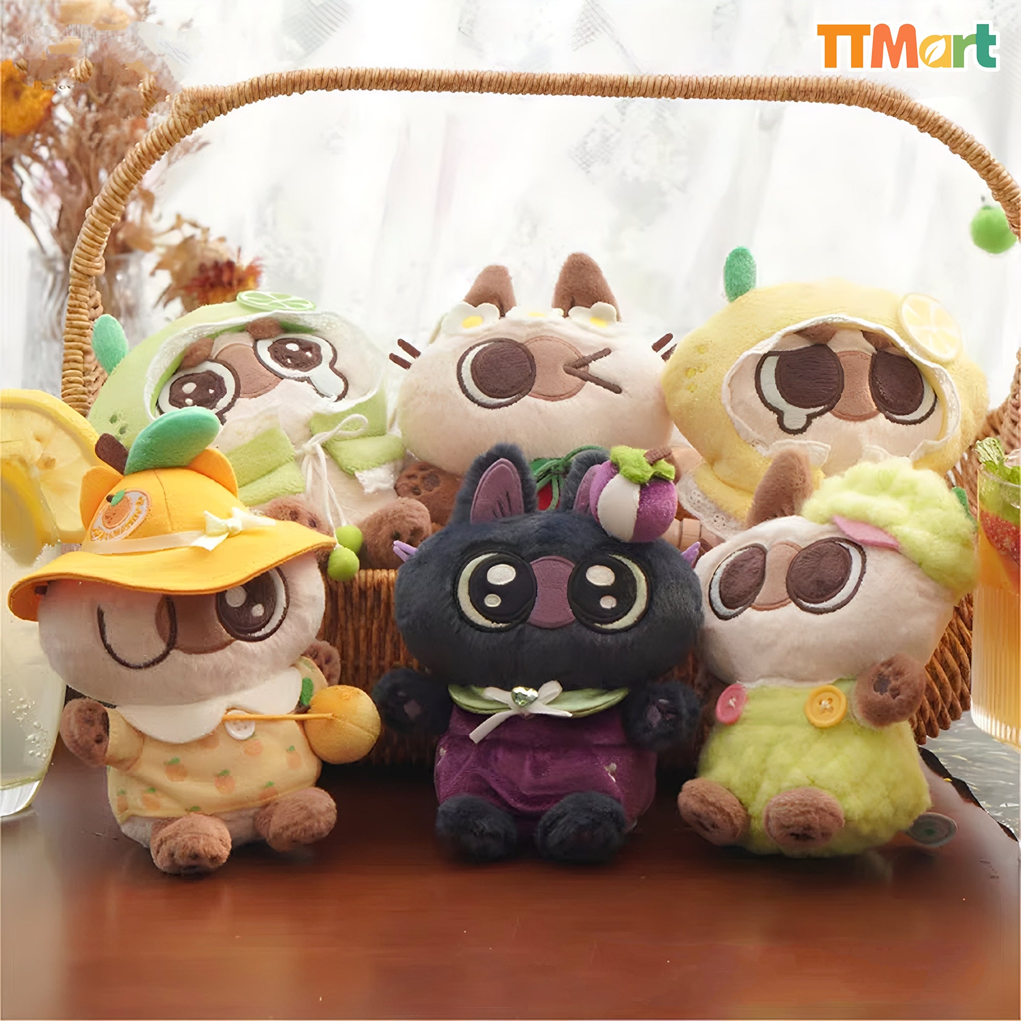 Azukisan Fruity Plush Pendant Series Blind Box