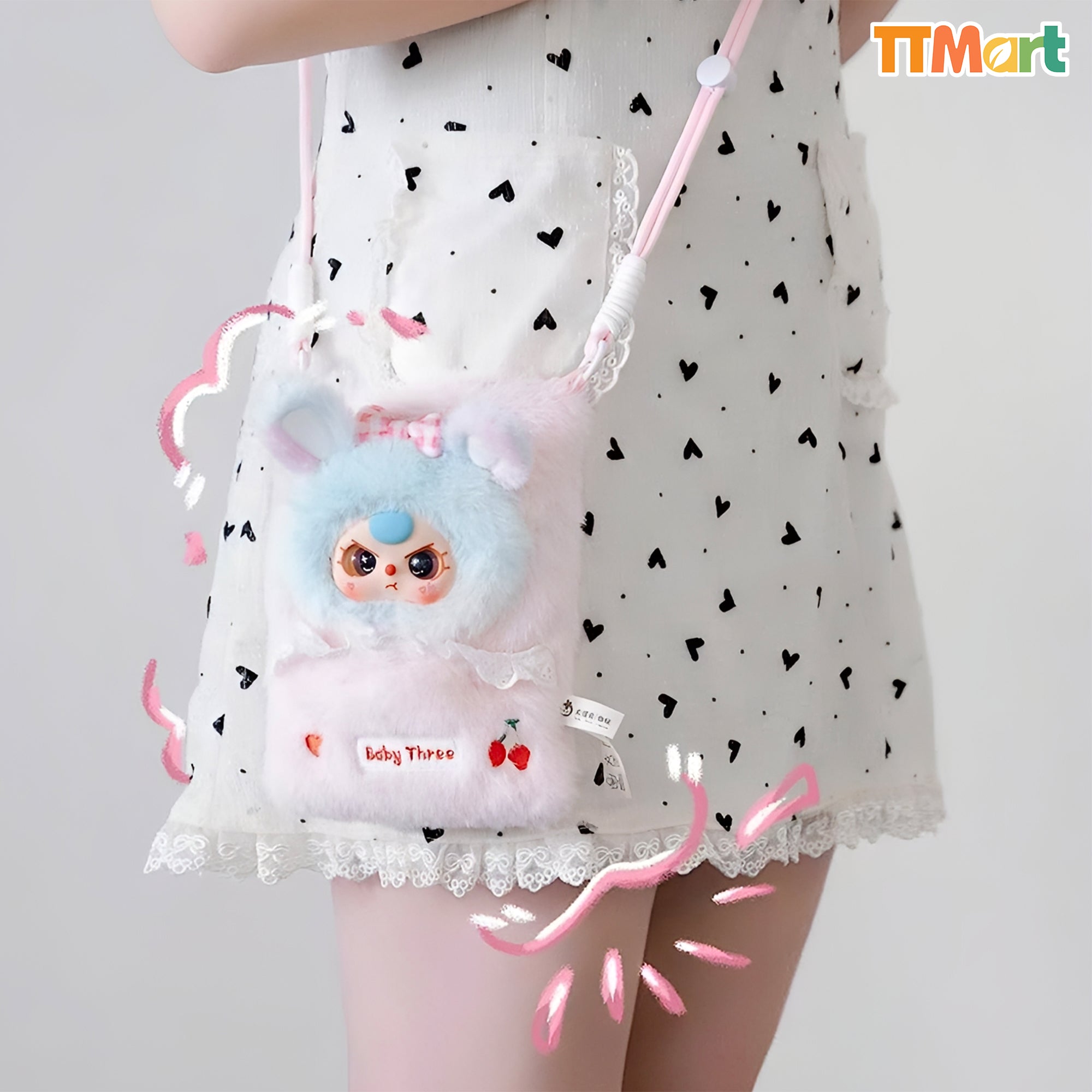 Baby Three Phone Bag Plush Series Blind Box