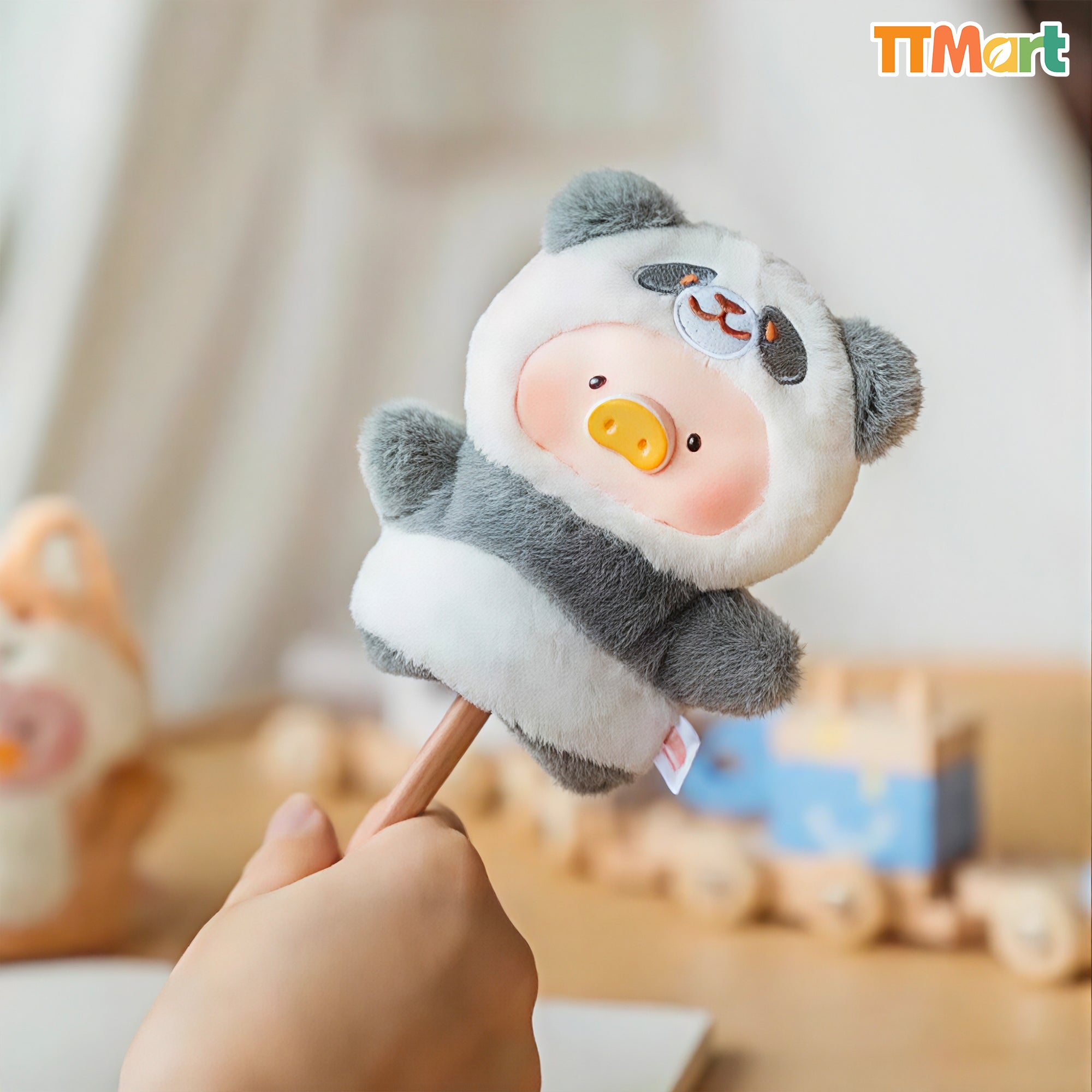 LULU THE PIGGY Animal Party Puppet Show Plush Series Blind Box