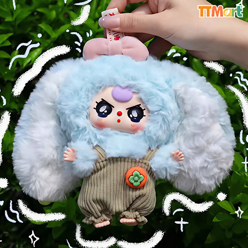 Baby Three Rabbit Macaron Cute Bunny Plush Series Blind Box
