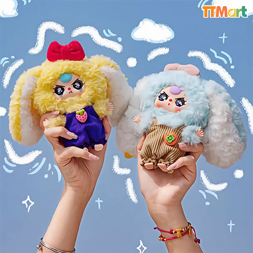 Baby Three V2 Rabbit Macaron Cute Bunny Plush Series Blind Box