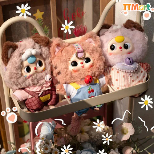 Baby Three Cat Wardrobe Plush Series Blind Box