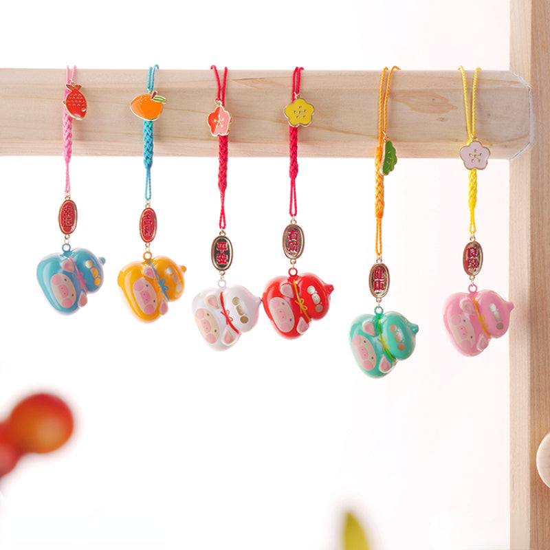 LULU PIG Water Wind Bell Hanging Rope Blind Box