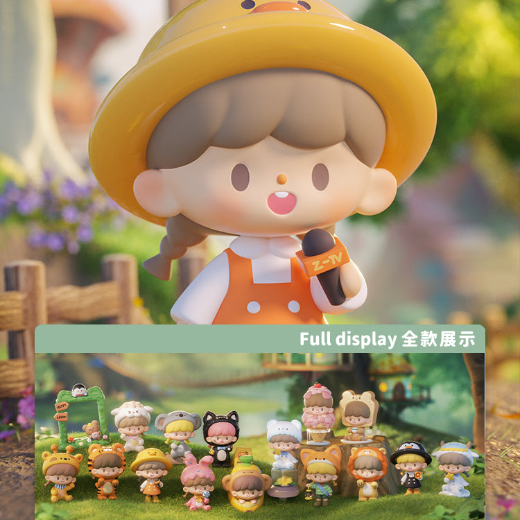 【F.UN】ZZOTON Naughty Animal City Series Blind Box