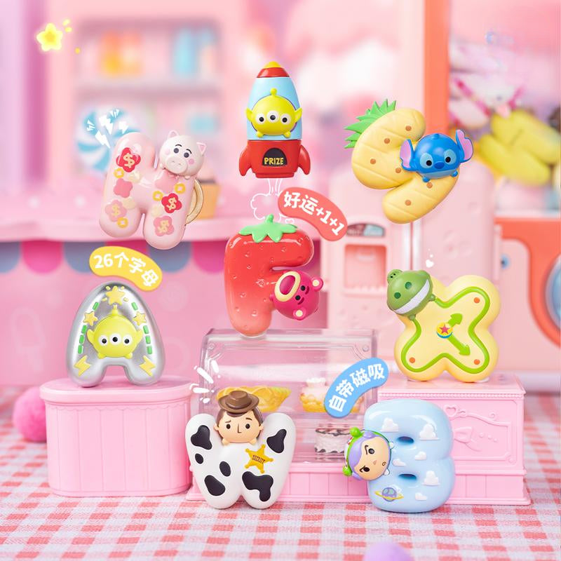 【MEE】TSUM TSUM Lucky Letter Fridge Magnet Mini Blind Bag