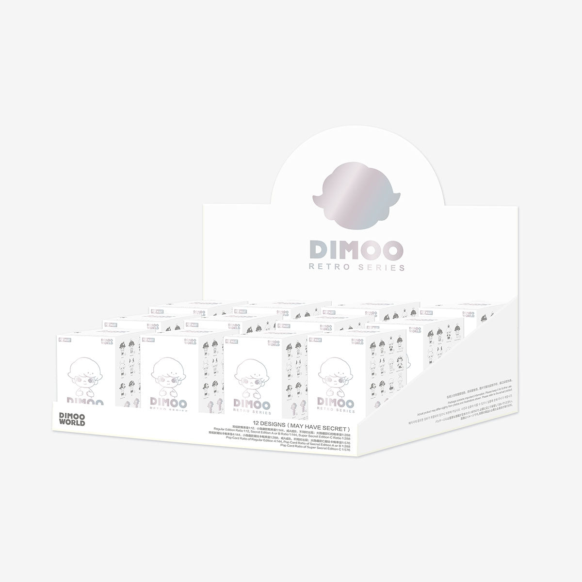 DIMOO Retro Series PVC Doll Confirmed Box